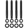 Moroso 5/16in-24 x 2.5in Long 12-Point Nuts Carburetor Stud Kit