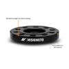 Mishimoto Wheel Spacers - 5x120 - 72.6 - 20 - M14 - Black