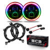 Oracle Jeep Wrangler JL/JT 7in. High Powered LED Headlights (Pair) - w/ BC1 Controller