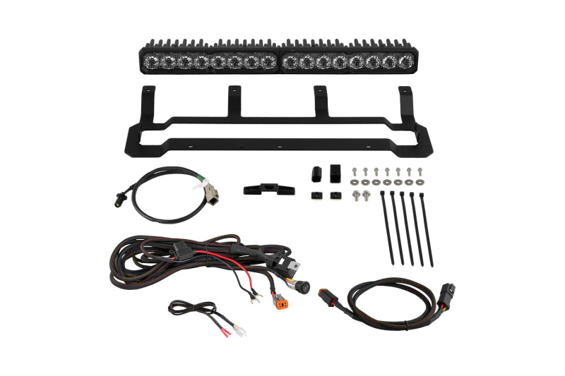 Diode Dynamics 4Runner 2025 TRD Pro Grille SS20 Pro White Combo