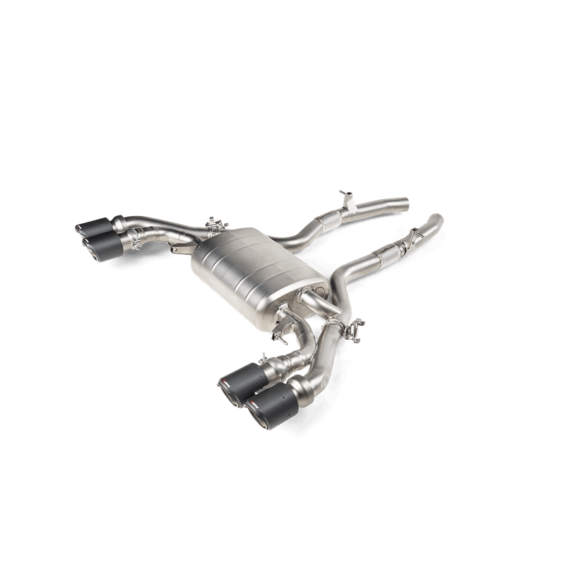 Akrapovic 19-20 BMW X3 M/X4 M (F97/F98) Slip-On Line (Titanium) (Req. Tips)