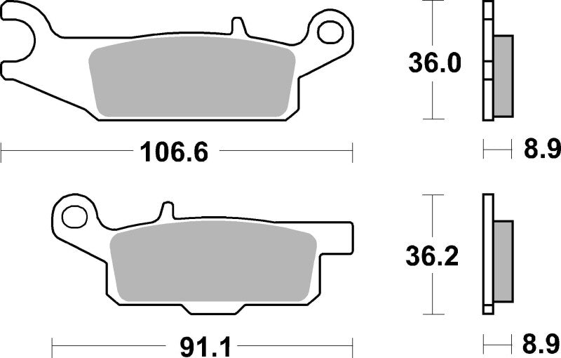 Brembo Sinter Prime Brake Pad