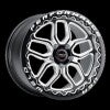 Weld 17x10 Laguna Beadlock 5x115 ET30 BS 6.68 Gloss Black 78.1