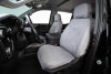 Covercraft 19-24 Chevrolet Silverado Polycotton SeatSaver Custom Front Row Seat Covers - Grey
