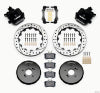 Wilwood Combination Parking Brake Rear Kit 12.88in Drilled Honda S2000