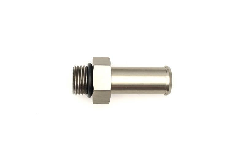 DeatschWerks 6AN ORB Male To 1/2in Barb Fitting (Single Barb - Incl O-Ring)