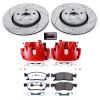 Power Stop 11-12 Jeep Gr& Cherokee Front Z36 Truck & Tow Kit w/Cals