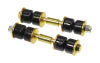 Prothane Universal End Link Set - 3in Mounting Length - Black