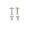 Rugged Ridge 41-95 Jeep CJ / Jeep Wrangler YJ Chrome Hood Catch Set