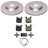 Power Stop 16-18 BMW M2 Rear Z23 Coated Brake Kit