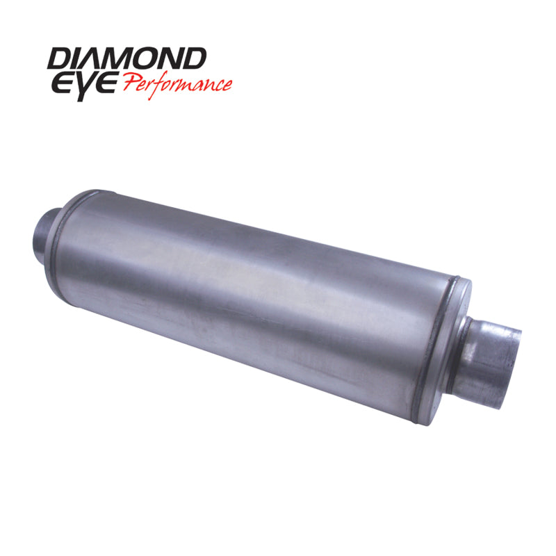 Diamond Eye Muffler 4inX30in LOUVERED AL