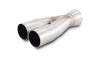 Vibrant 2-1 Merge Collector 1.50in Inlet I.D. x 2.00in Outlet O.D. - 7.00in Overall Length