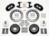 Wilwood Narrow Superlite 6R Front Hub Kit 12.88in Drilled 74-80 Pinto/Mustang II Disc Spindle only