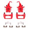 Power Stop 00-09 Honda S2000 Rear Red Calipers w/Brackets - Pair