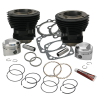 S&S Cycle 66-84 BT 80in 3-1/2in Bore Cylinder and Standard Compression Piston Kit