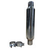 Kooks 2.5in Round Clamp In Muffler 14in Long Polished Stainless Steel