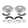 Power Stop 12-15 Honda Civic Coupe Rear Autospecialty Drum Kit