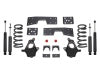 MaxTrac 99-06 GM C1500 2WD V6 4in/6in Lowering Spindle Kit