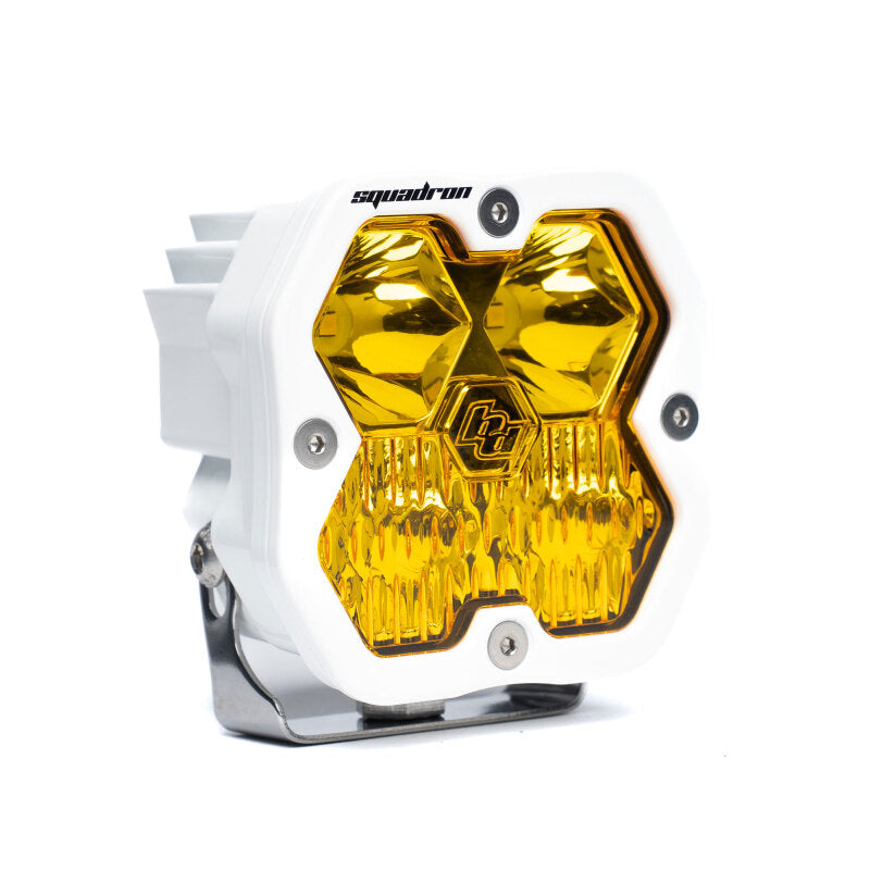 Baja Designs Squadron 2.0 Sport LED Driving/Combo - Baja Amber w/White Housing