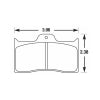 Baer Brakes Replacement Pads for Select Baer S4 Calipers