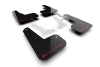 Rally Armor 23-26 Acura Integra Type S Black Mud Flap w/White Logo