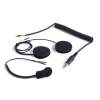 Rugged Radios Peltor 4-Conductor Helmet Kits Mic / 1/8 Ear Bud Jack / Coil Cord / Straight