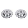 Power Stop 07-17 Lexus LS460 Rear Evolution Drilled & Slotted Rotors - Pair