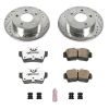 Power Stop 94-04 Ford Mustang Rear Z26 Street Warrior Brake Kit