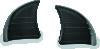 Kuryakyn Tri-Line Inner Fairing Cover Plates Gloss Black