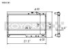 Koyo 92-00 Honda Civic 1.6 DOHC (Will Not Fit Vehicles w/AC) Manual Transmission Radiator