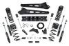 Zone Offroad 19-24 Ram 2500 6.5in Radius Arm - 4.5in Rear Coils - Diesel - 6-Bolt T-Case-Fox Shocks