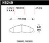 Hawk 1998-2002 Chevrolet Camaro SS 5.7 HPS 5.0 Front Brake Pads