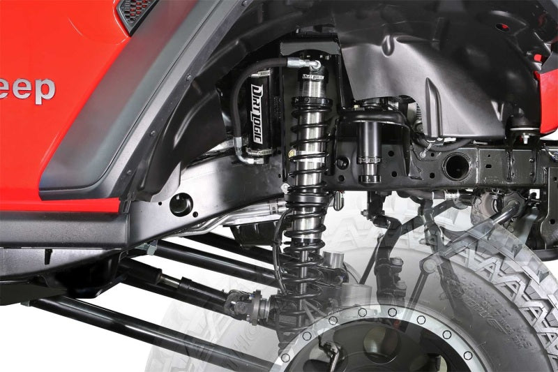 Fabtech 2018 Jeep JL 4WD 4-Door 3in Front Dirt Logic 2.5 Reservoir Coilovers - Pair