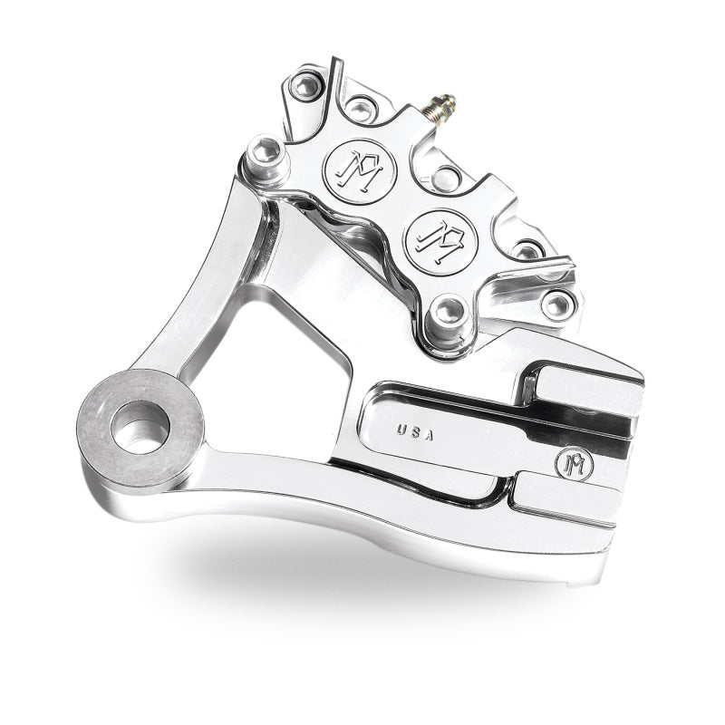 Performance Machine Rear Brake 125x4R x Stock Disc - Polished