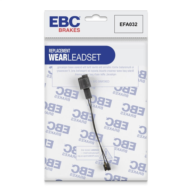 EBC 85-86 BMW 524 TD 2.4 TD (E28) Rear Wear Leads