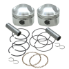 S&S Cycle 36-84 BT 3-7/16in x Up To 4-3/4in Stroke HC Piston Set - .040in