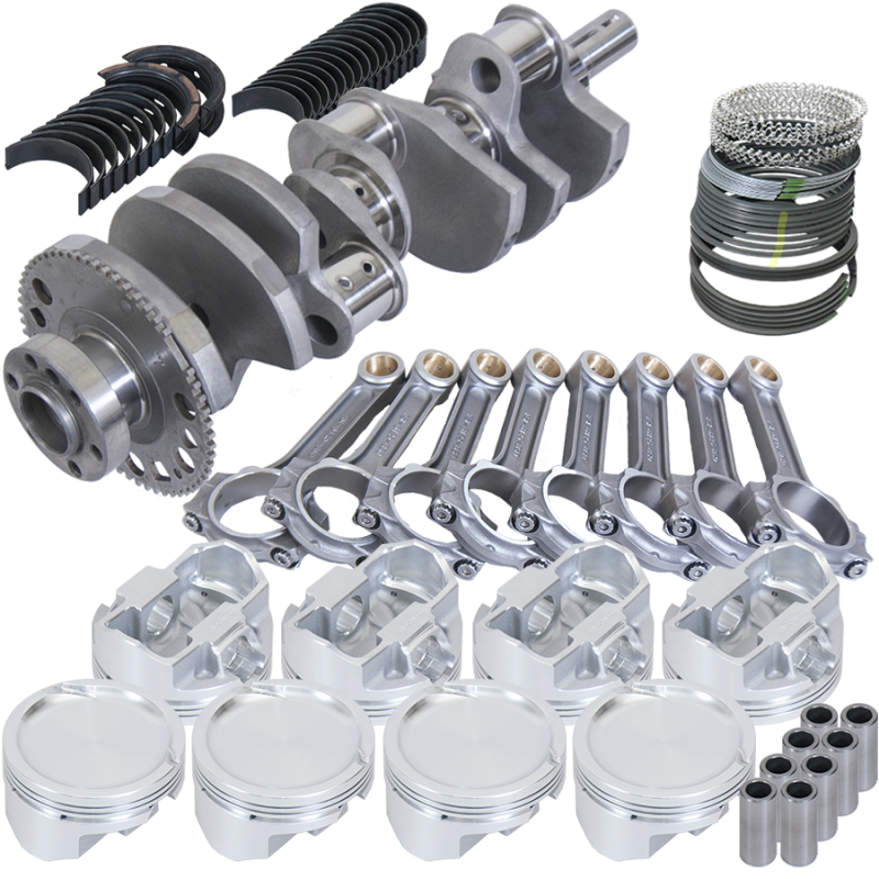 Eagle Chevy LS2 4.000in Crank 58 Tth Reluctor 6.125in I-Beam Rods 4.010in Pistons Rotating Assembly