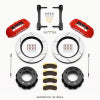 Wilwood TX6R Rear Kit 15.50in Red 2011-2015 GM Truck/SUV 2500