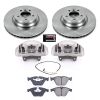 Power Stop 07-08 BMW 335xi Front Autospecialty Kit w/Cals