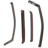 Westin 2009-2018 Dodge/Ram Crew Cab/Mega Cab In-Channel Wind Deflector 4pc - Smoke