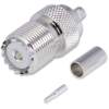 Rugged Radios Crimp On Female UHF Antenna Connector