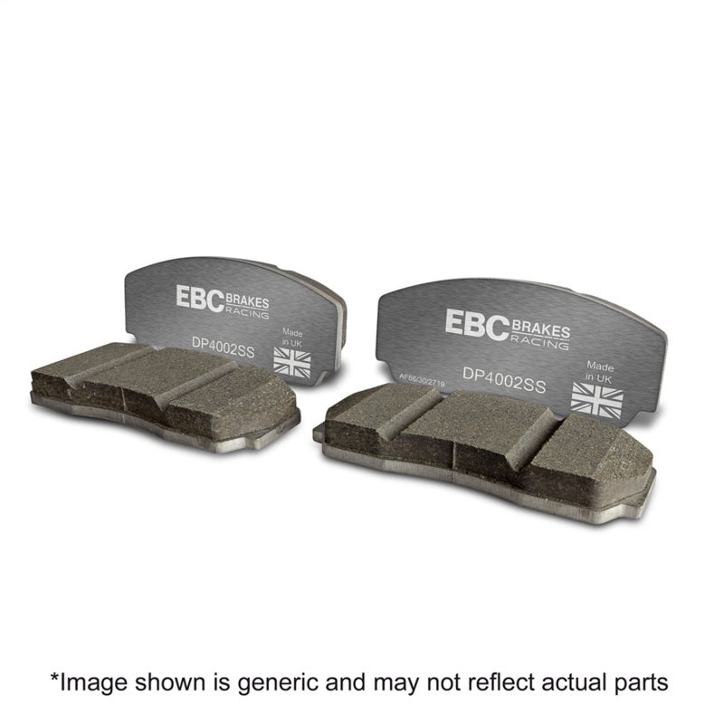 EBC Racing Yellowstuff Replacement Front Pads for Apollo-4 Calipers