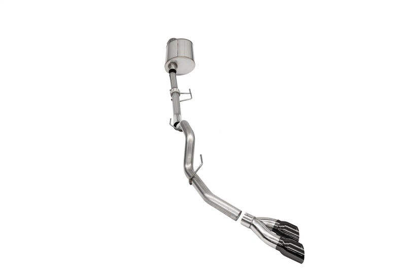 Corsa 2021-2025 Ford F-150 Regular Cab/ 8in Bed 3.5L V6 Sport Cat-Back Single Side Exit-Black PVD