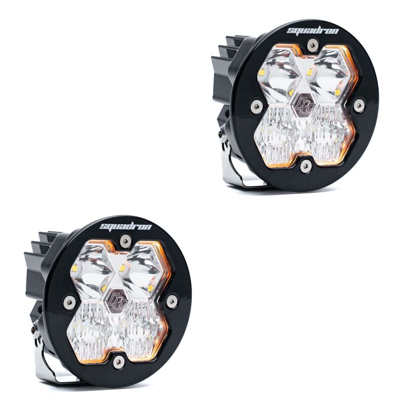 Baja Designs Squadron-R 2.0 Sport (Pair) LED Driving/Combo / No Harness