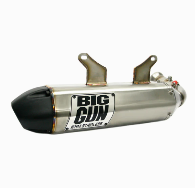 Big Gun 18-23 Yamaha Wolverine X4 EXO Stainless Slip On Exhaust