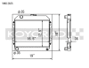 Koyo 71-74 Toyota Corolla 1.6L TE27/TE28/TS21 Manual Radiator