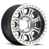 Raceline RT232 Monster BMF 17x8.5in / BLANK BP / 0mm Offset / 83.82mm Bore - Satin Black Machined