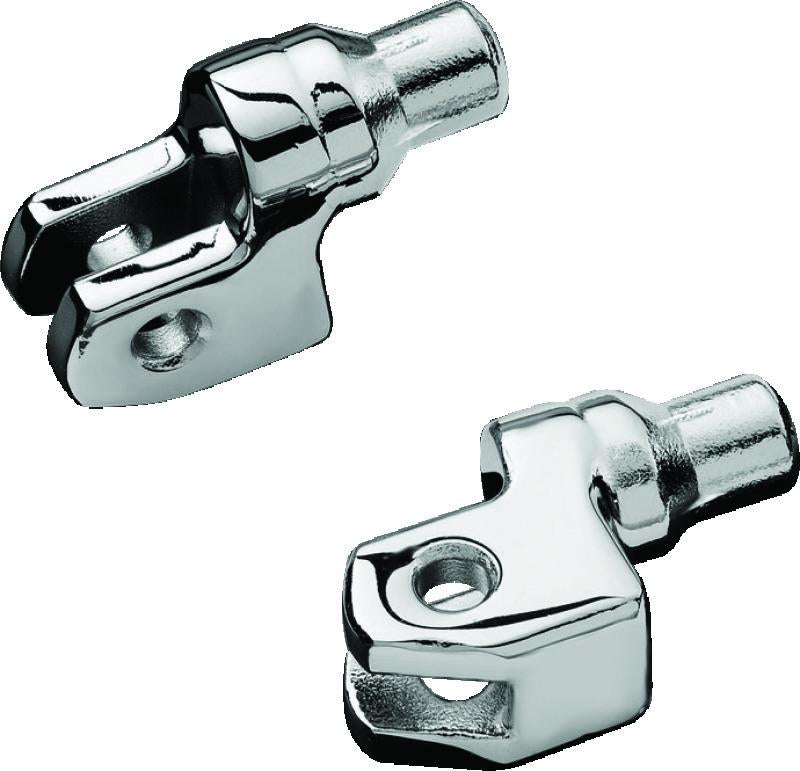 Kuryakyn Tapered Peg Adapter Yamaha Front Chrome