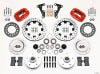 Wilwood Forged Dynalite Front Kit 11.75in Drilled Red 41-55 Cadillac