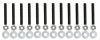 Moroso Small Block Ford Valve Cover Stud Kit for Moroso Valve Covers
